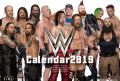 2019年卓上 WWEカレンダー